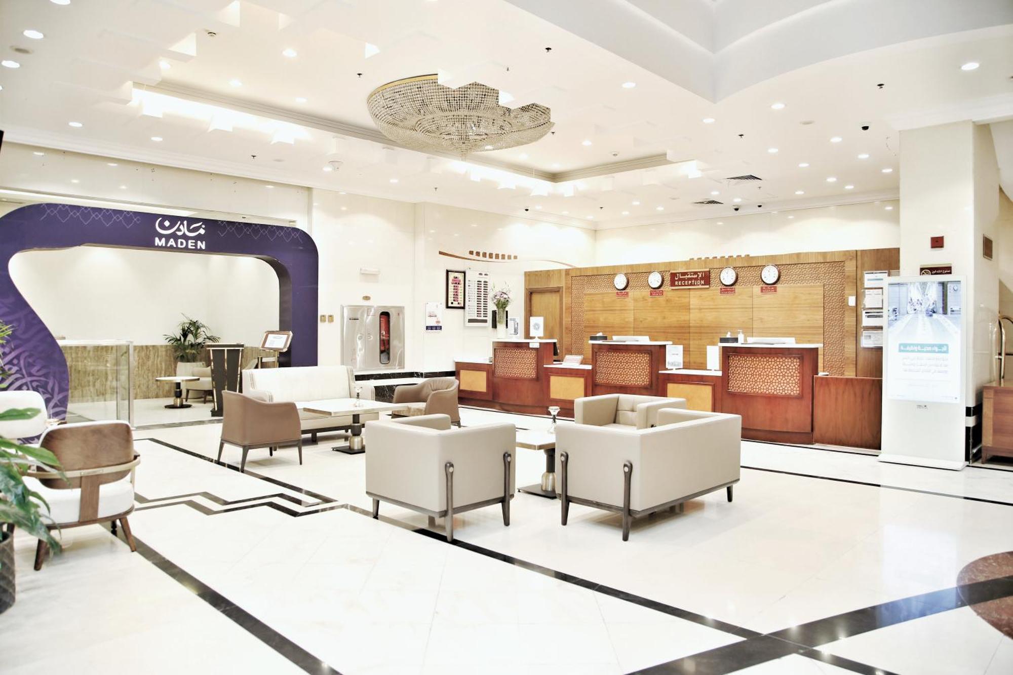 Отель Maden Alrawda Медина Экстерьер фото The interior of the airport