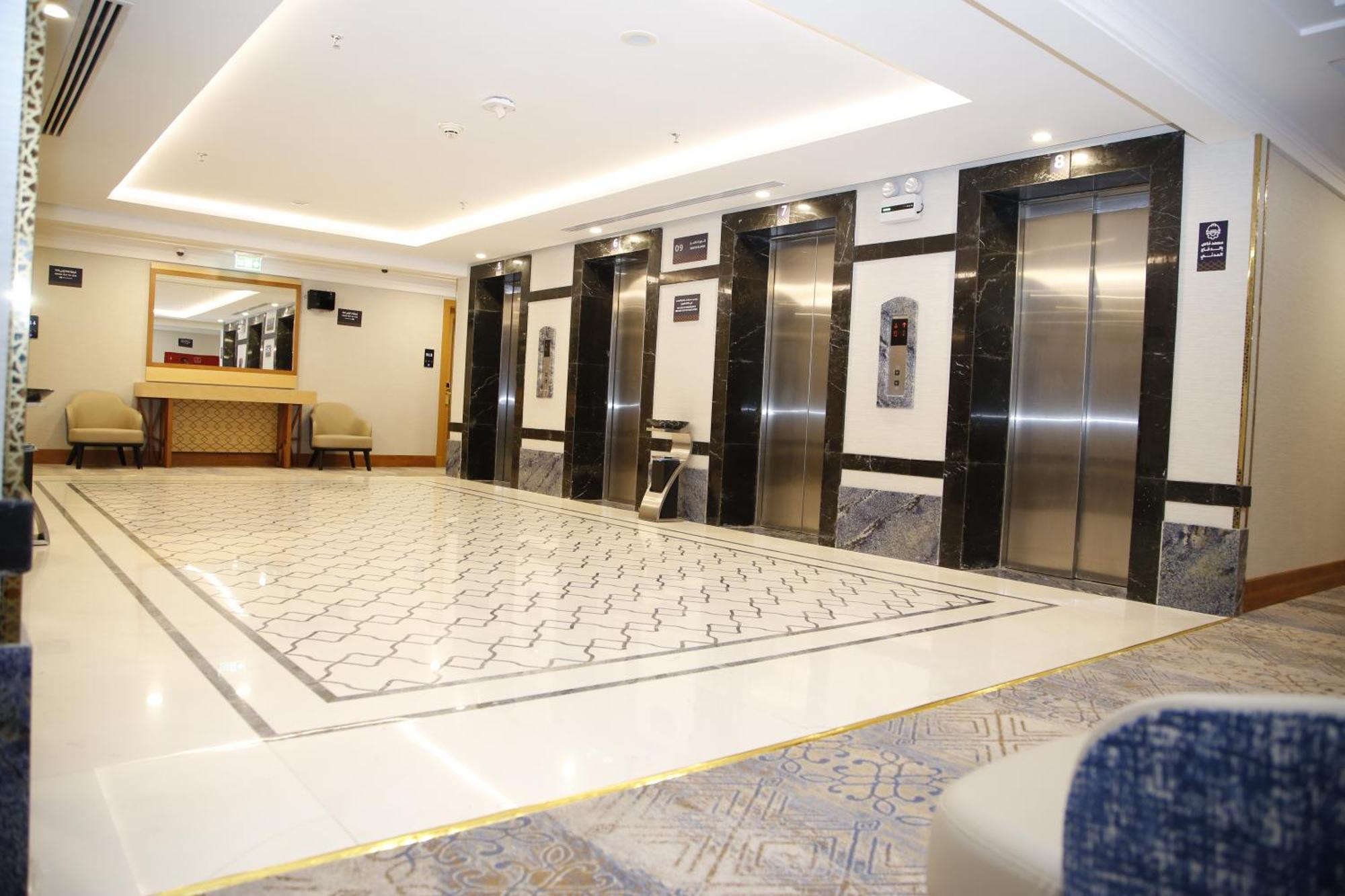 Отель Maden Alrawda Медина Экстерьер фото Elevators at the 10th floor